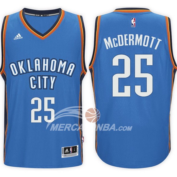 Maglia NBA McDermott Oklahoma City Thunder Azul
